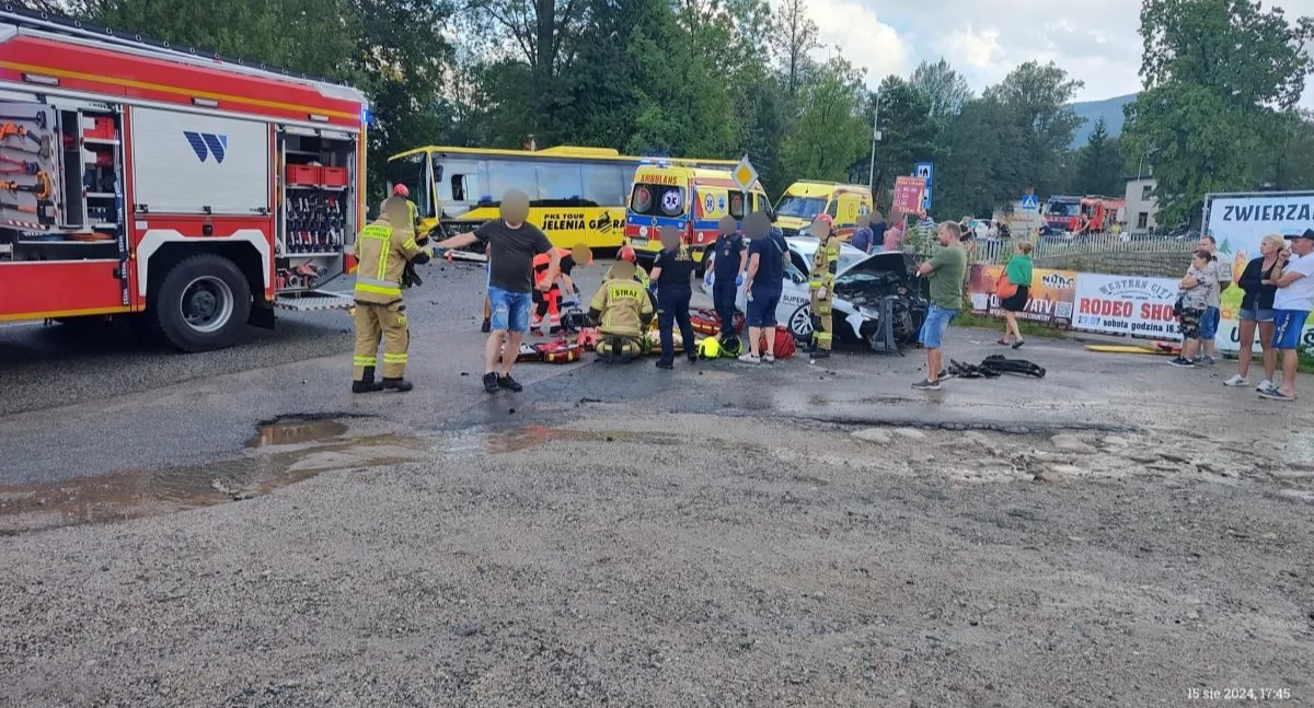 Sprawcą wypadku w Karpaczu był kierowca Skody