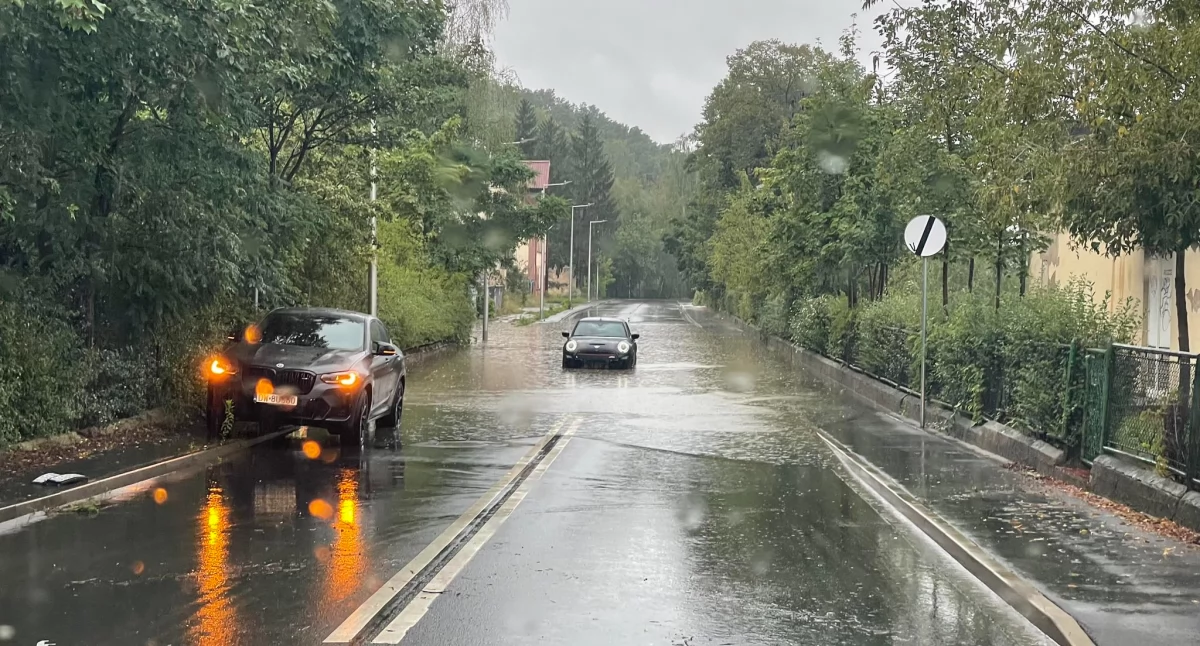 Jelenia Góra : Była susza, a teraz są podtopienia