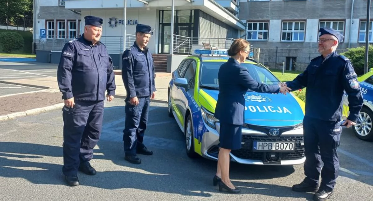 Nowe radiowozy w Komendzie Miejskiej Policji w Jeleniej Górze