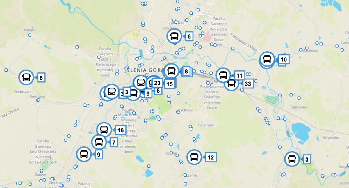 Zmieniły się trasy autobusów MZK