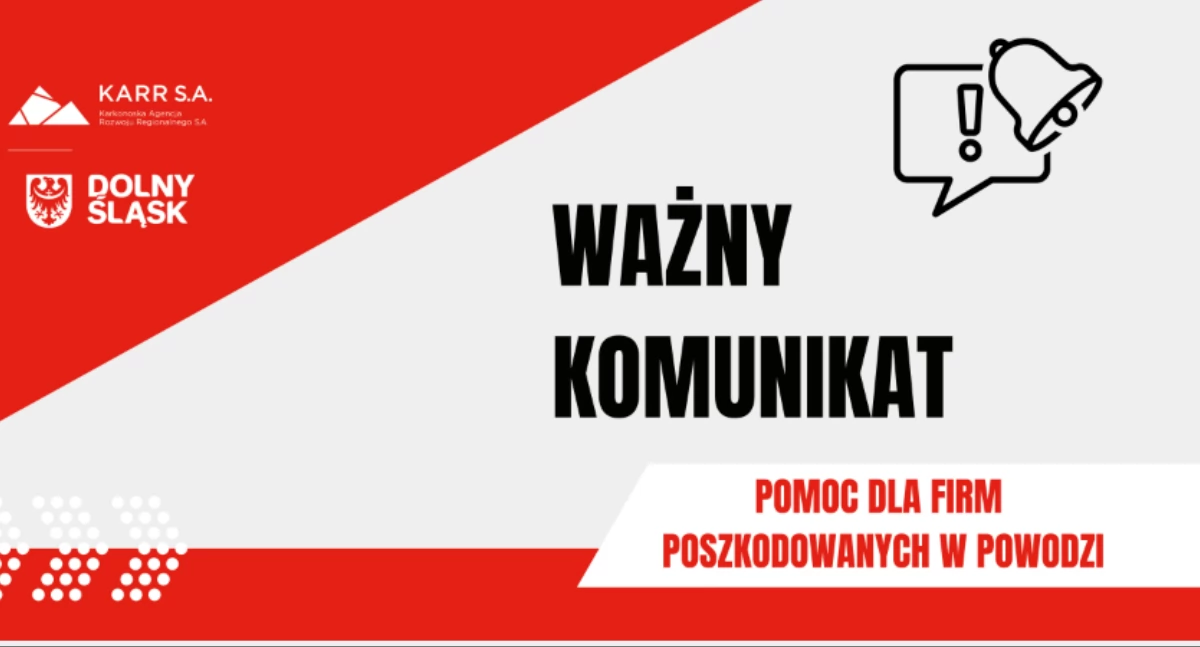  Komunikat powodziowy dla firm
