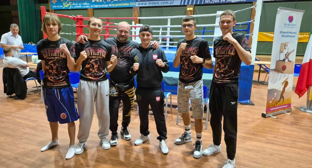 Zawodnicy Red Fighters na turnieju w Częstochowie