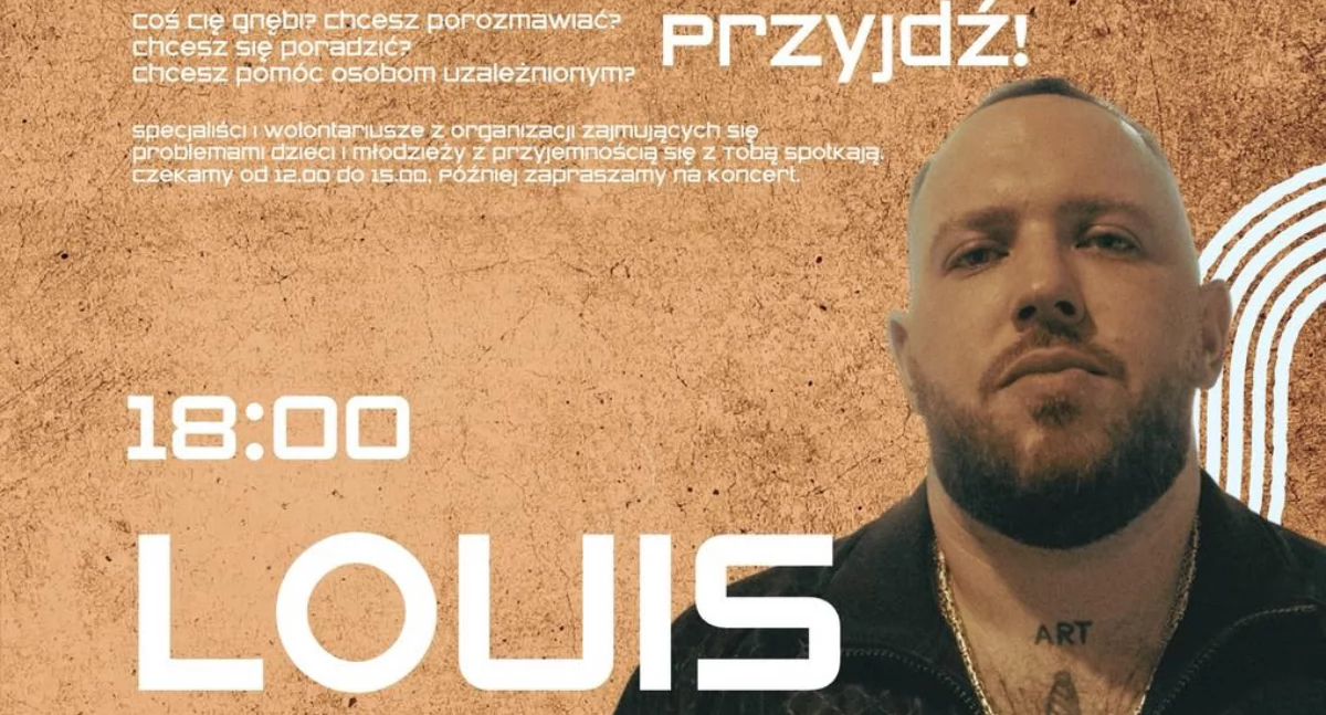 Dziś na Placu Ratuszowym zagra Louis Villain
