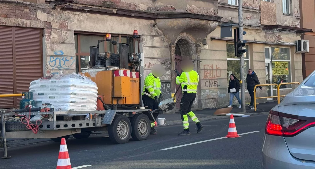 Na jeleniogórskich ulicach praca wre