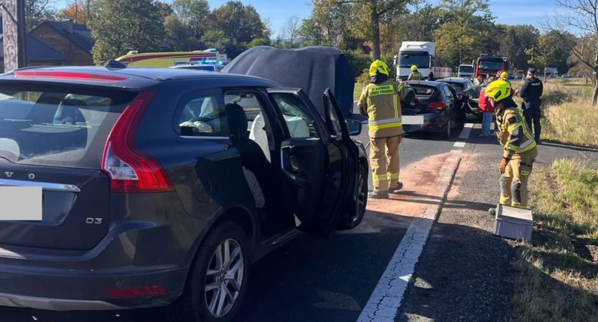 Wypadek w Radomierzu. Droga krajowa nr 3 jest zablokowana