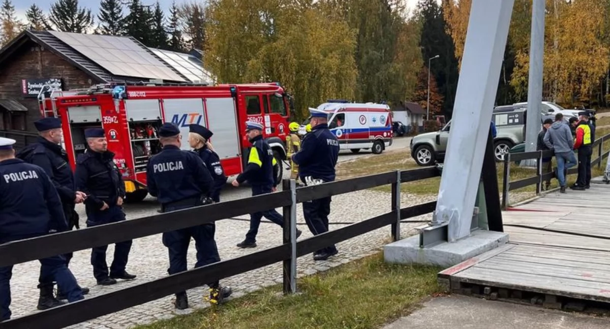 Zamach na kolejkę linową w Szklarskiej Porębie. Ćwiczenia służb ratunkowych