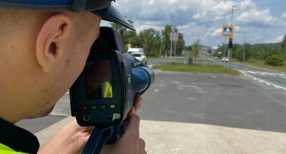 Prędkość kierowców pod okiem jeleniogórskich policjantów