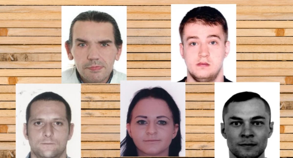 Policjanci poszukują tych osób na podstawie listów gończych