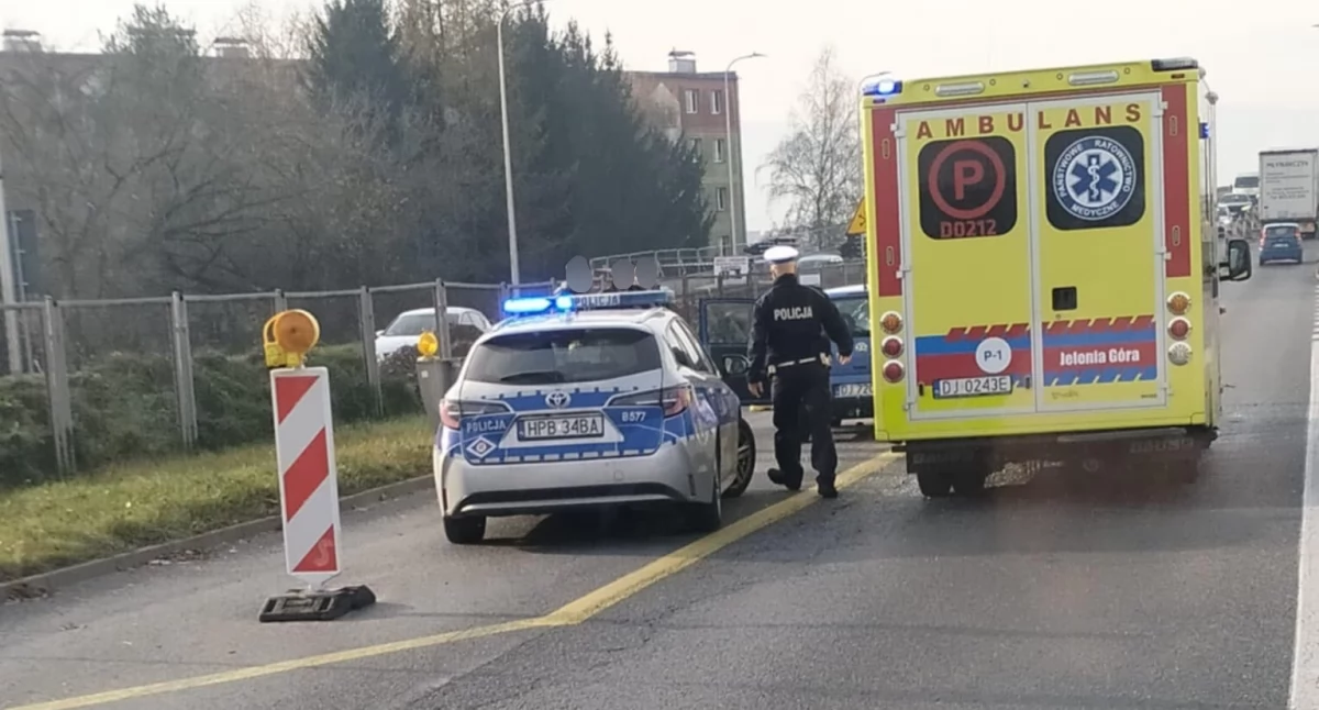 Utrudnienia w ruchu na alei Jana Pawła II. Jak do tego doszło?