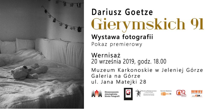Wernisaż wystawy Dariusza Goetze - Gierymskich 91