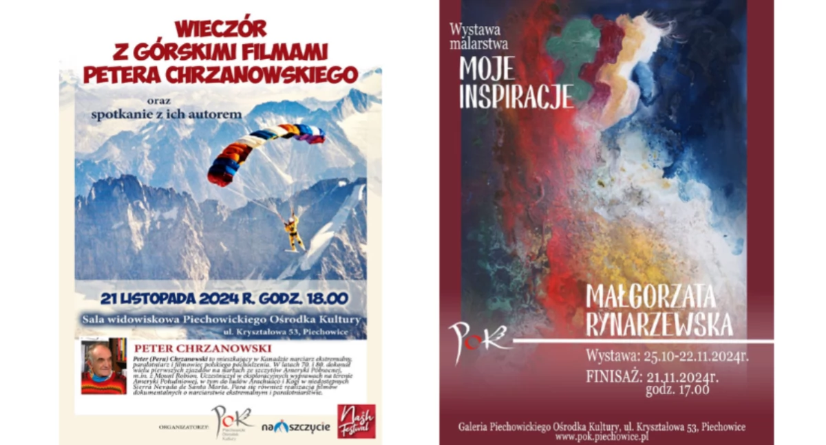Dwa wyjątkowe wydarzenia w Piechowickim Ośrodku Kultury