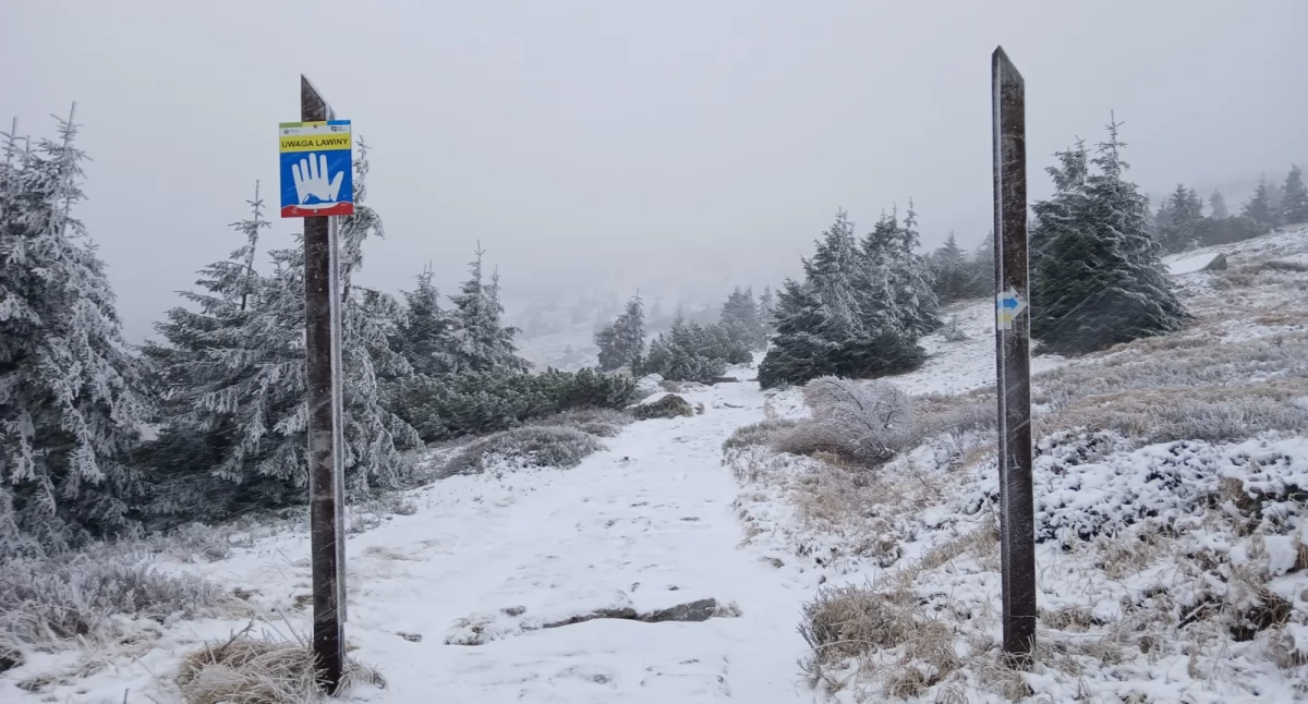 Szlaki w Karkonoszach zamknięte na zimę
