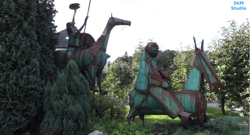 Rzeźba Don Kichota - Jelenia Góra