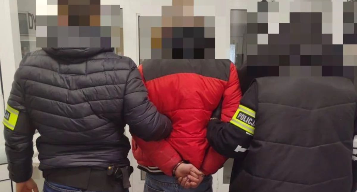 24-letni złodziej został zamknięty w pomieszczeniu, które akurat okradał