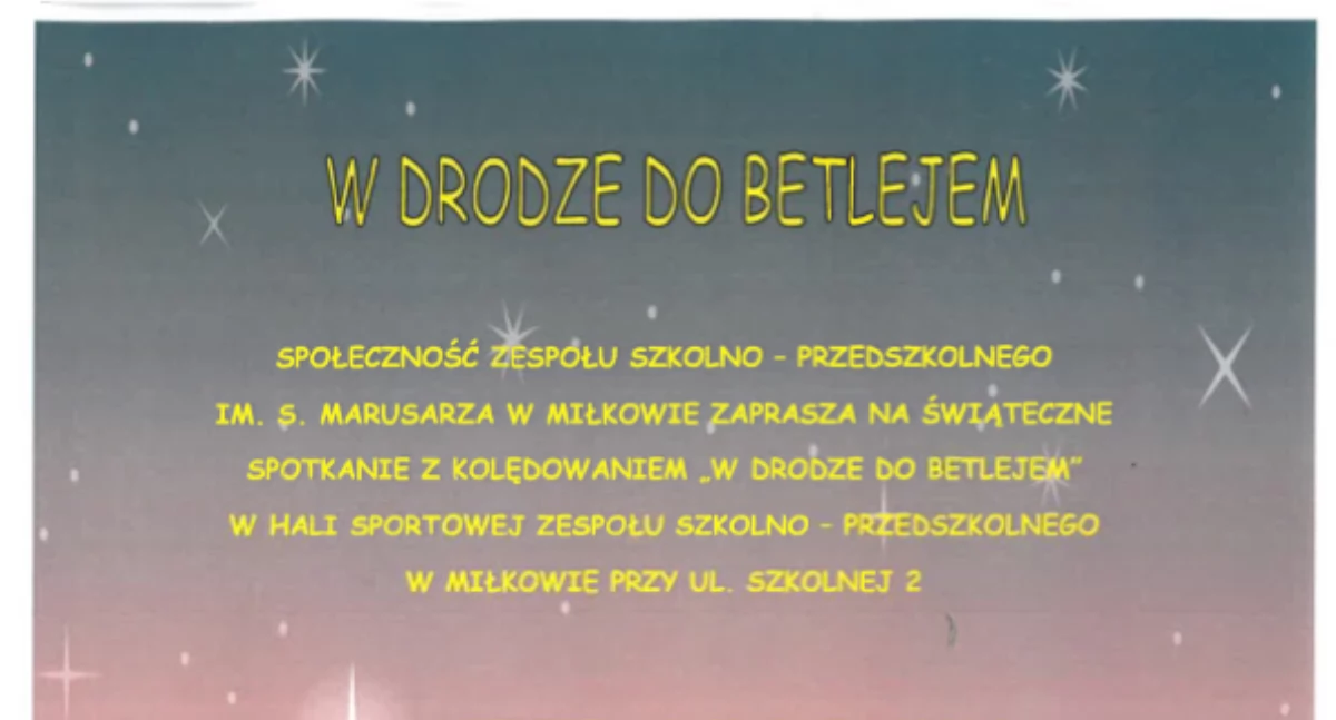 Spotkanie z kolędowaniem w Miłkowie