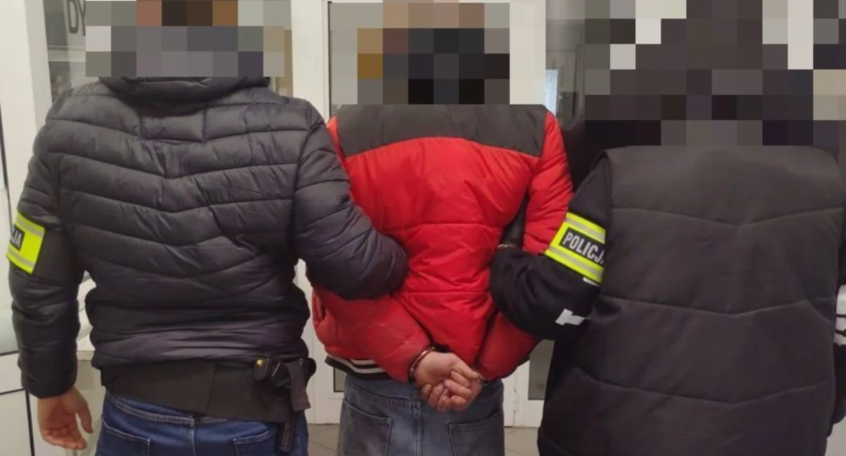 24-latek znów zatrzymany za kradzieże