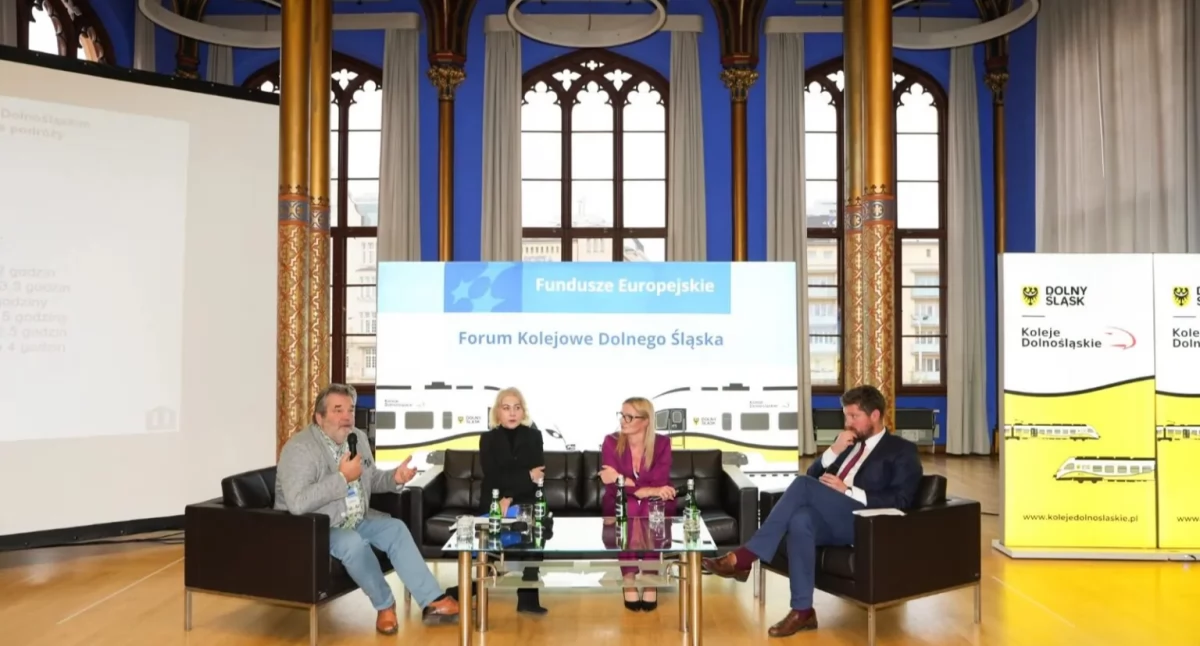 Dolnośląska kolej za 10 lat: eksperci debatowali podczas pierwszego Forum Kolejowego Dolnego Śląska