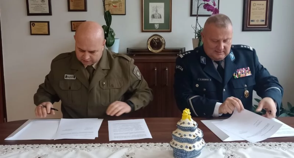 Współpraca policji i straży rybackiej w Karkonoszach