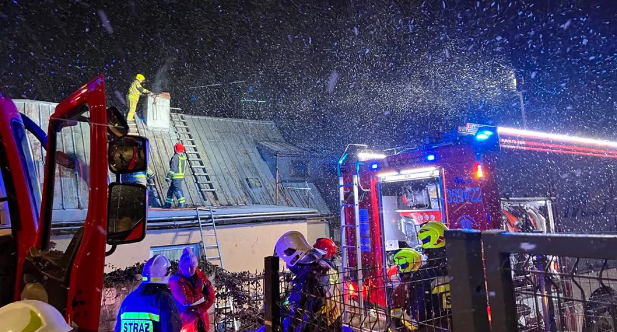 Niebezpieczny Pożar Sadzy w Szklarskiej Porębie – Akcja Strażaków Zapobiegła Tragedii