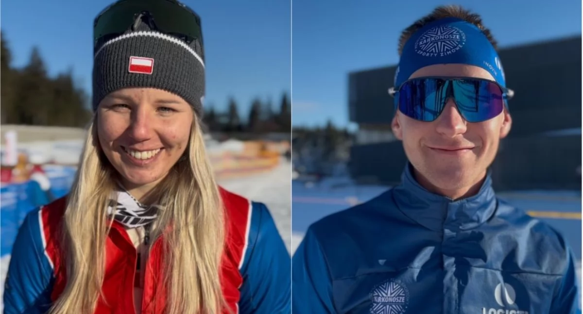 Mistrzostwa Polski w Biathlonie na Polanie Jakuszyckiej. Anna Nędza-Kubiniec i Konrad Badacz najlepsi w sprintach