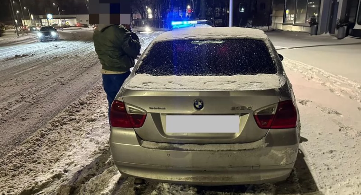 6000 zł mandatu za driftowanie BMW na ulicy Wolności