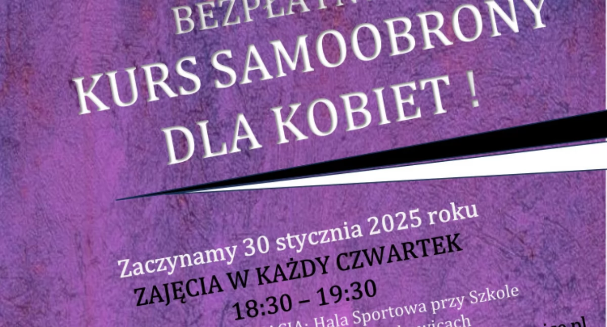 Rusza bezpłatny kurs samoobrony dla kobiet w Piechowicach