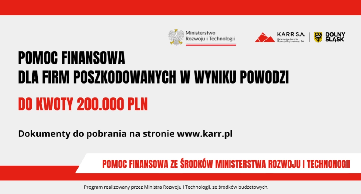 KARR S.A. Przedsiębiorcy wciąż mogą liczyć na pomoc finansową