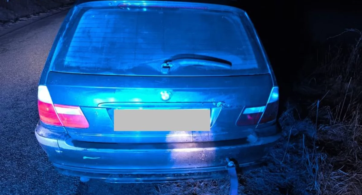 Kierowca BMW z zakazem, narkotykami i prawdopodobnie pod ich wpływem