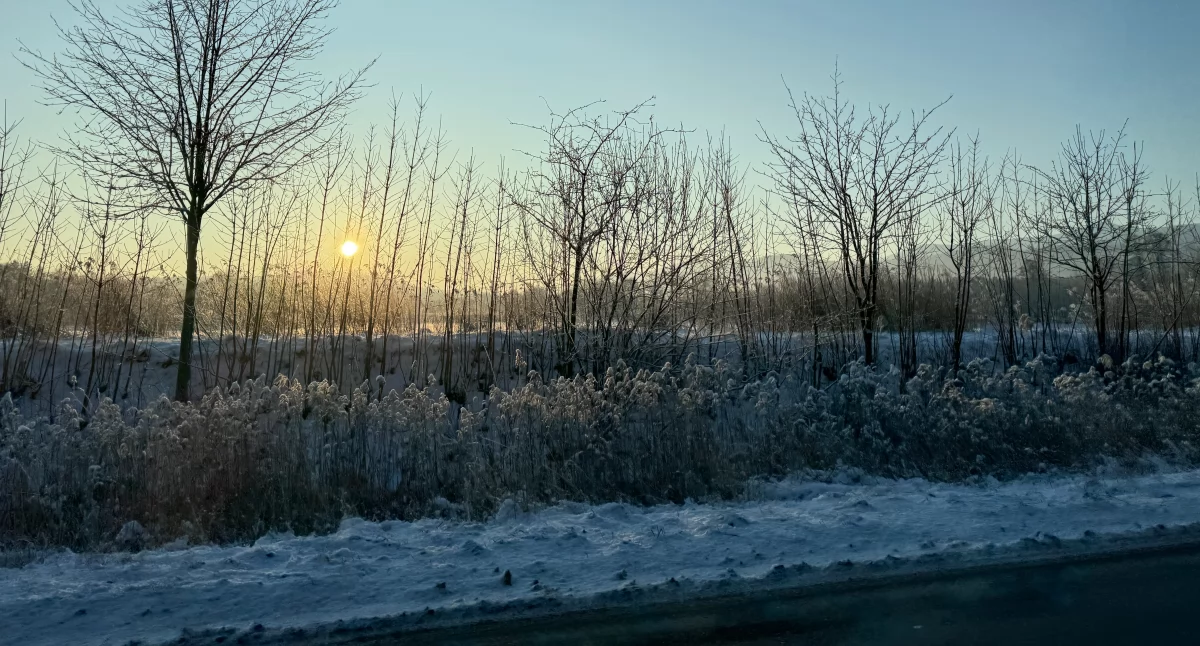Potężny mróz w regionie. Takiej temperatury dawno nie było