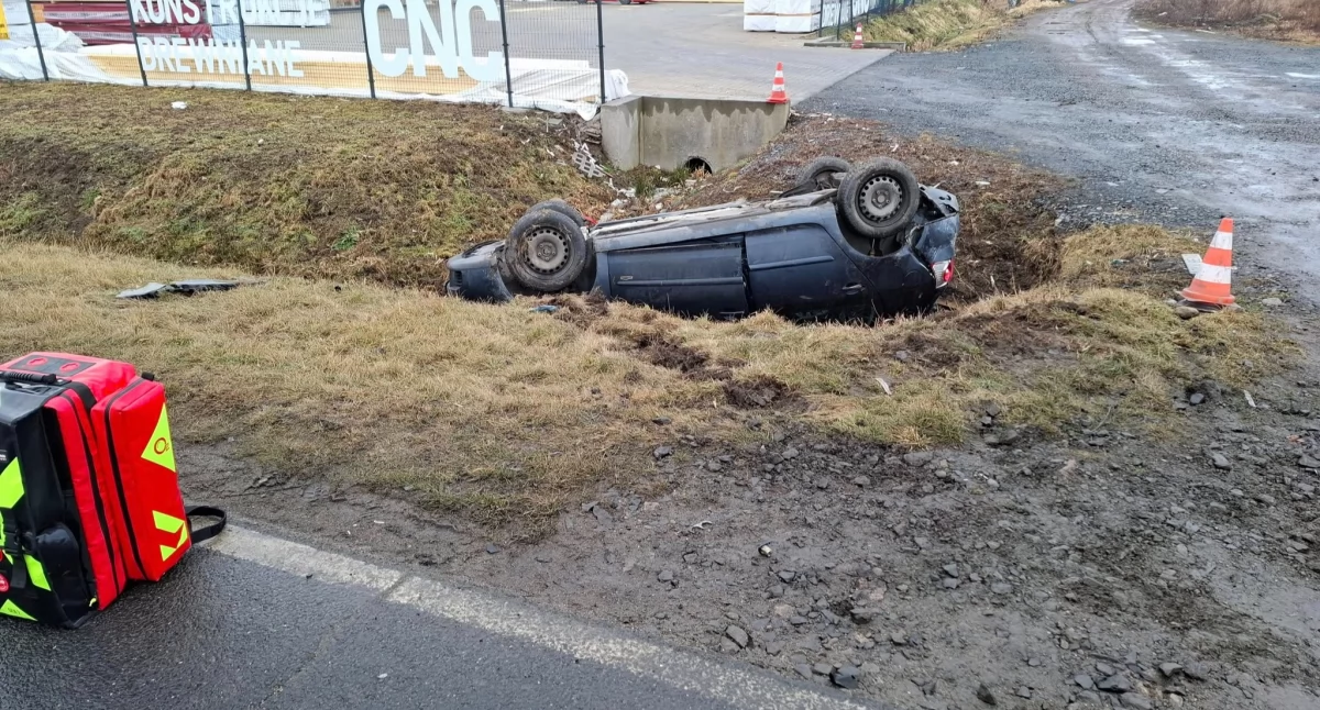 Łomnica : Wypadek na drodze do Karpacza
