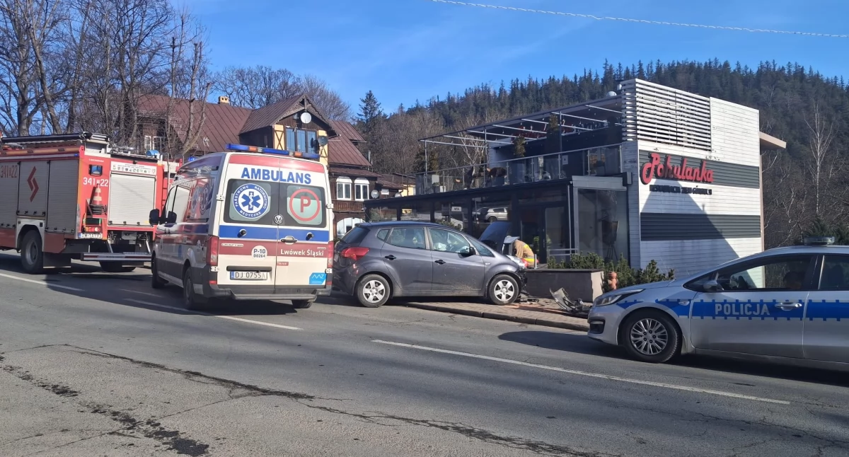 Karpacz : Samochodem w restaurację