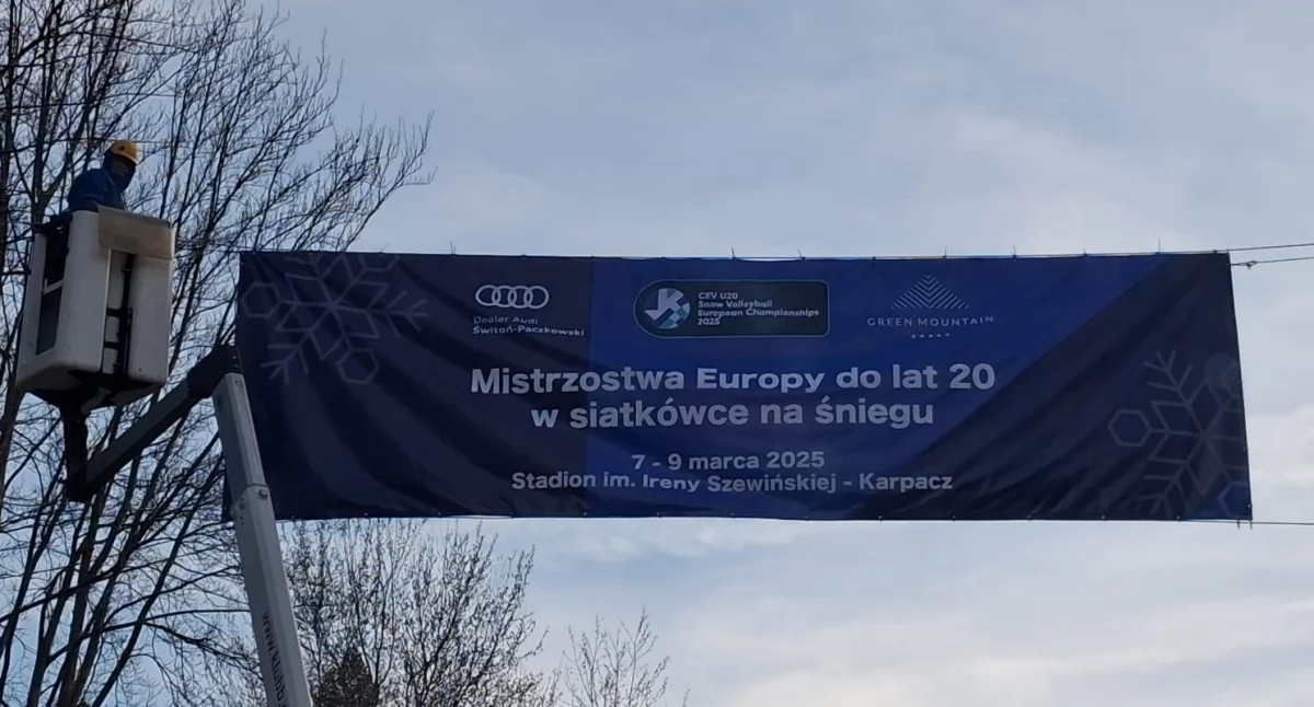 Karpacz : Drużyny powalczą o Mistrzostwo Europy w siatkówce na śniegu