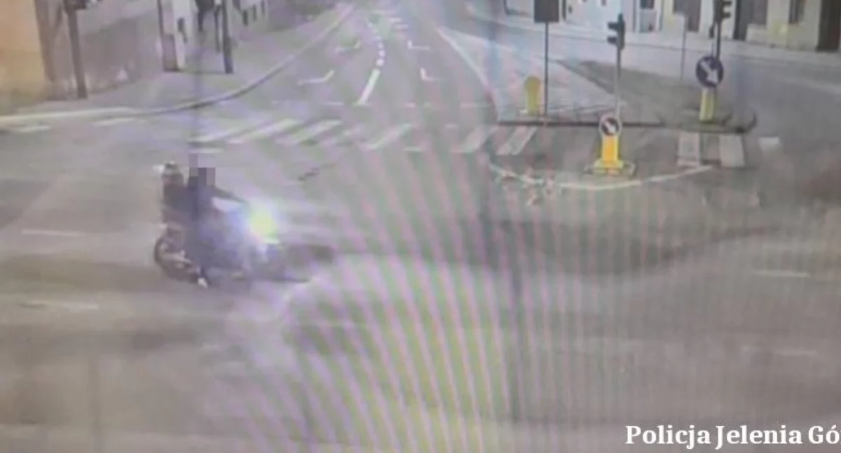Próbował uciec motocyklem po zdarzeniu drogowym. Grozi mu 5 lat więzienia
