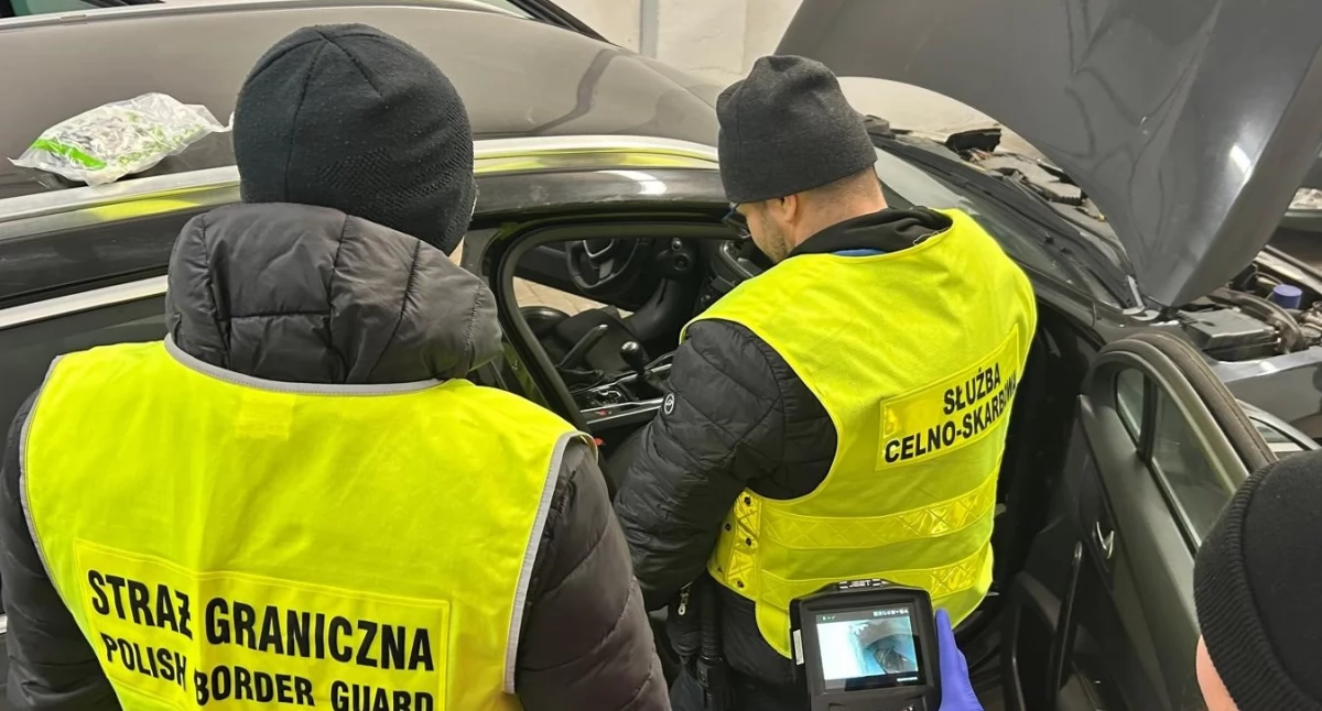 Białorusin przewoził 10 kg marihuany