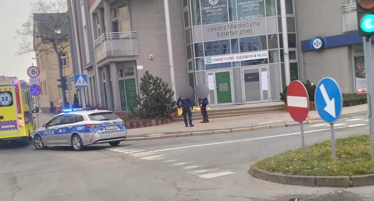 Śmierć przy Kochanowskiego. Trwają czynności wyjaśniające