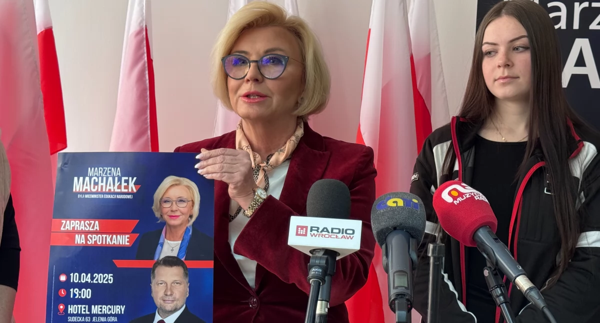 Marzena Machałek zaprasza na spotkanie z Przemysławem Czarnkiem w Jeleniej Górze