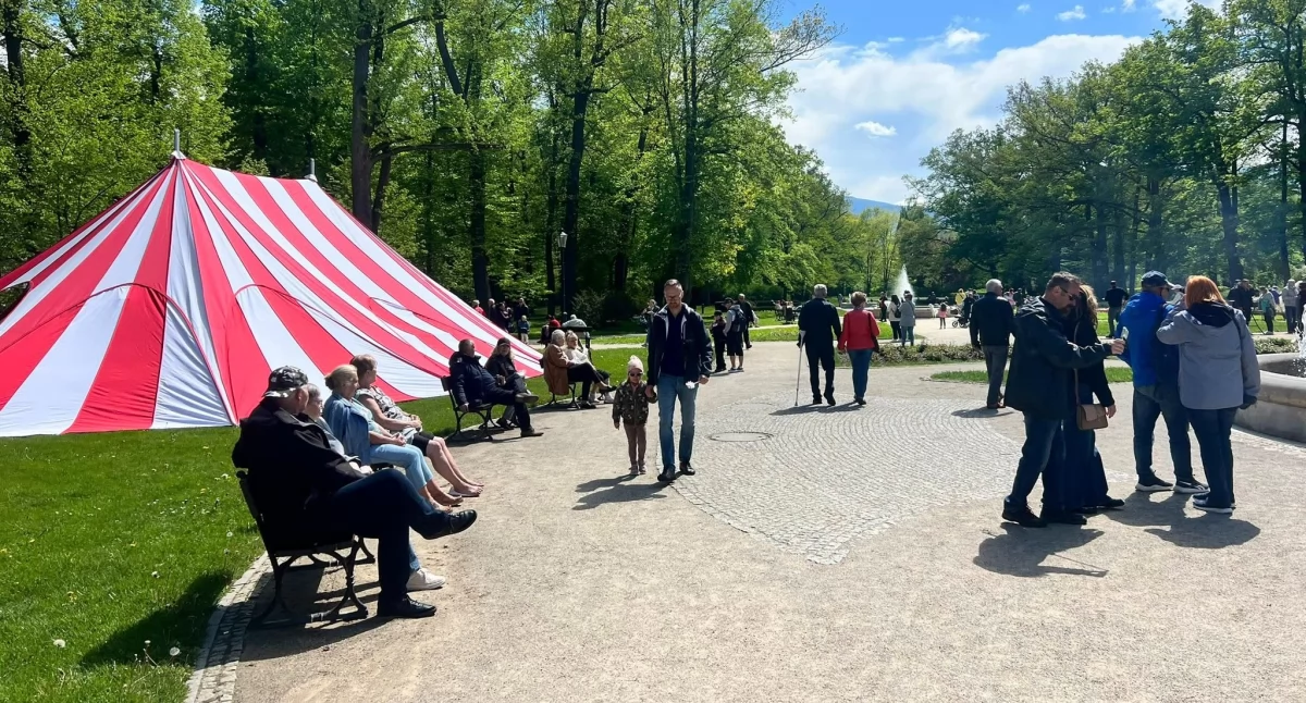 Wiosna Cieplicka rozpoczęta! Park Zdrojowy pełen atrakcji