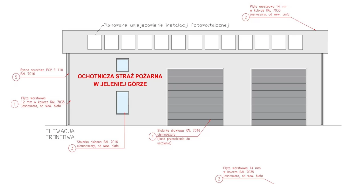 Nowa remiza dla druhów z OSP przy ulicy Wiejskiej. Przekazano plac budowy wykonawcy