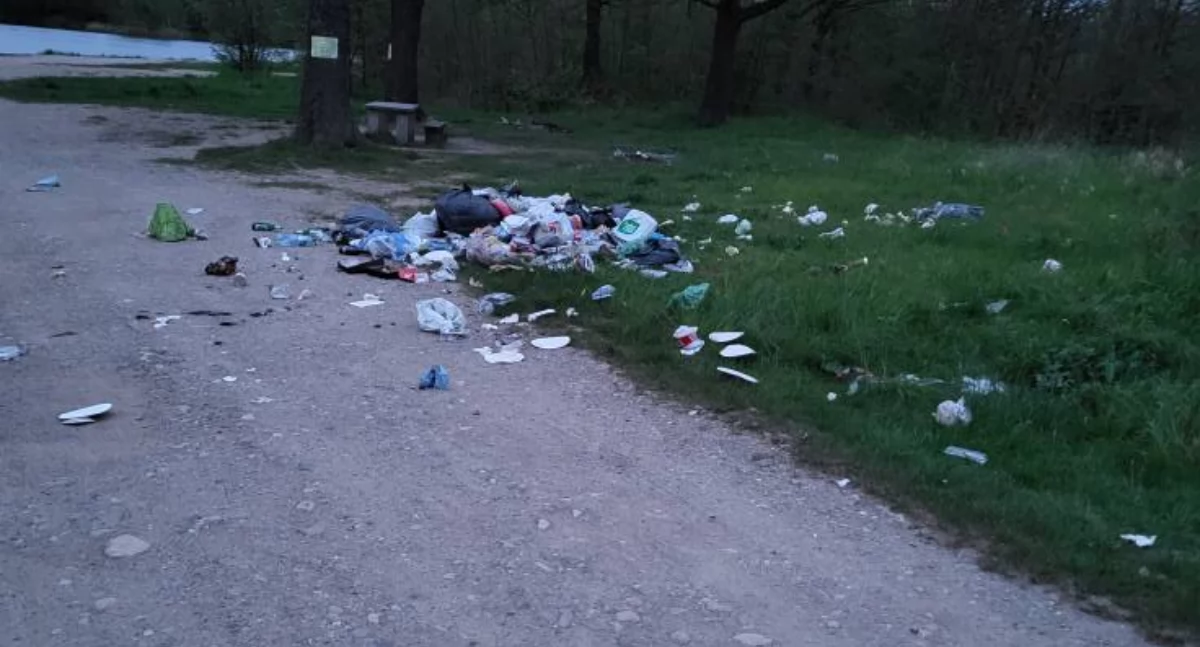 Totalny syf na żwirowni. To się w głowie nie mieści