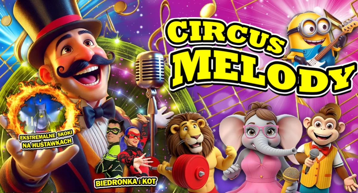 Jelenia Góra : Circus Melody zaprasza na spektakularne widowisko