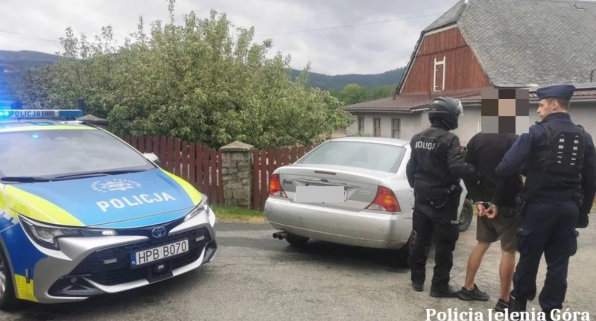 Kolejny sukces policjantów z Karpacza. Zatrzymany ma sporo na sumieniu