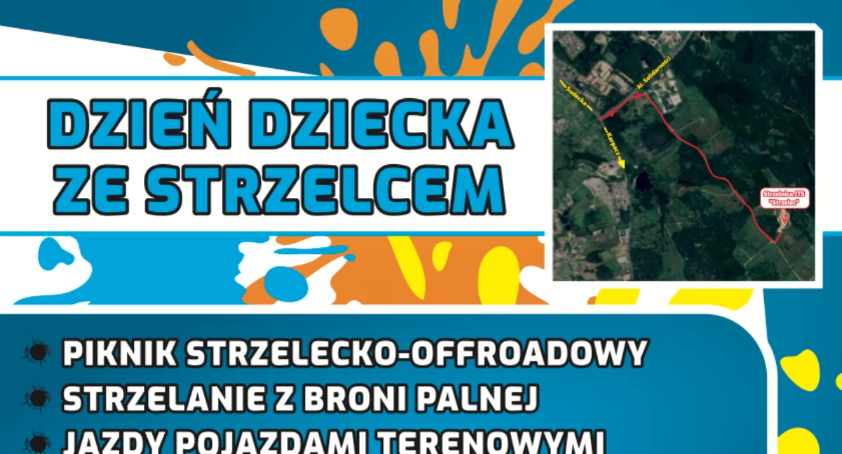 Dzień Dziecka ze Strzelcem. Piknik na strzelnicy