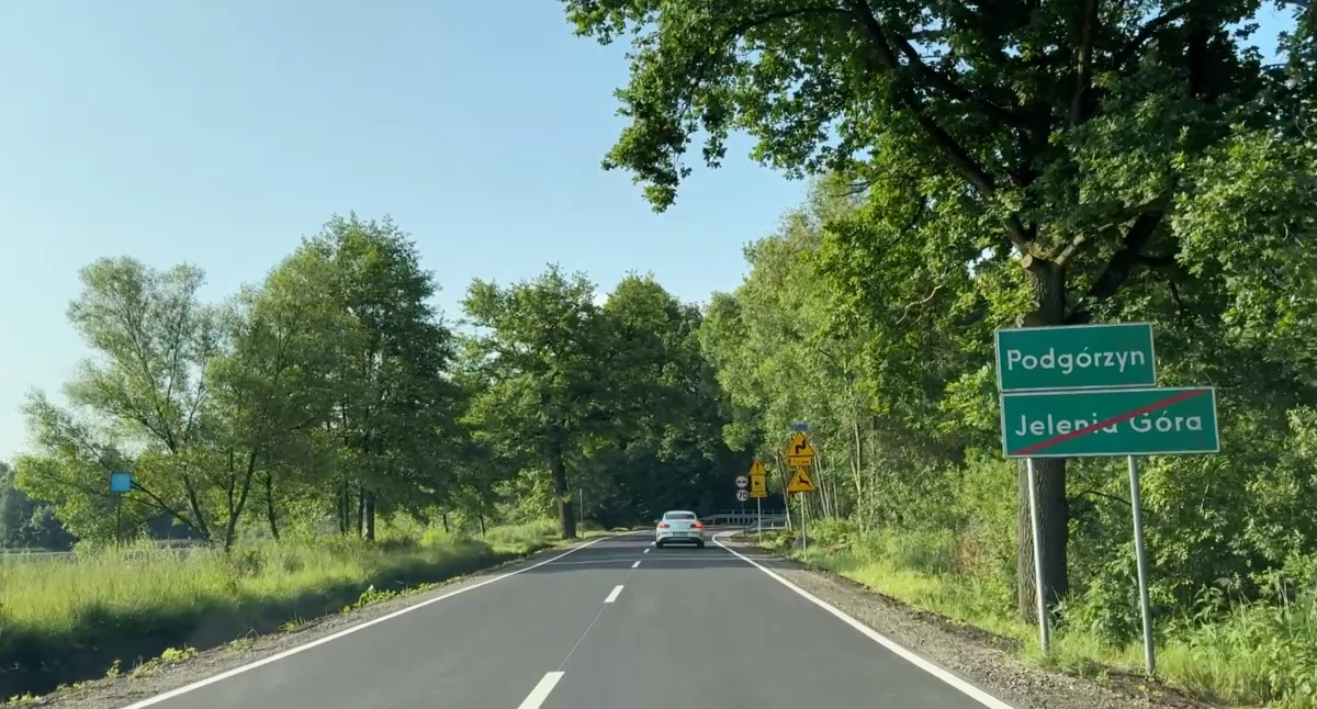 Droga z Cieplic do Podgórzyna przejezdna. Wielka ulga dla kierowców