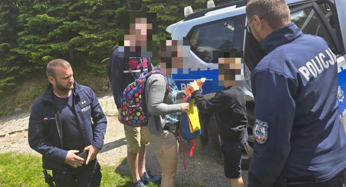 8-latek zagubiony na górskim szlaku