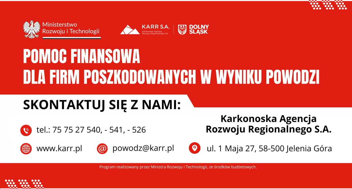 Pomoc finansowa dla powodzian