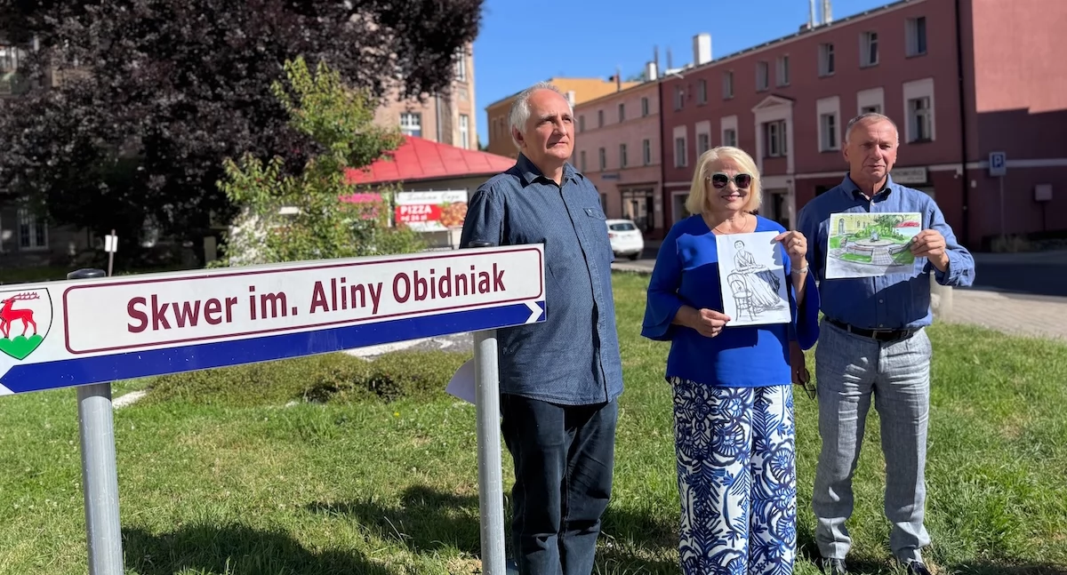 Skwer im. Aliny Obidniak ma szansę na wyjątkową instalację artystyczną