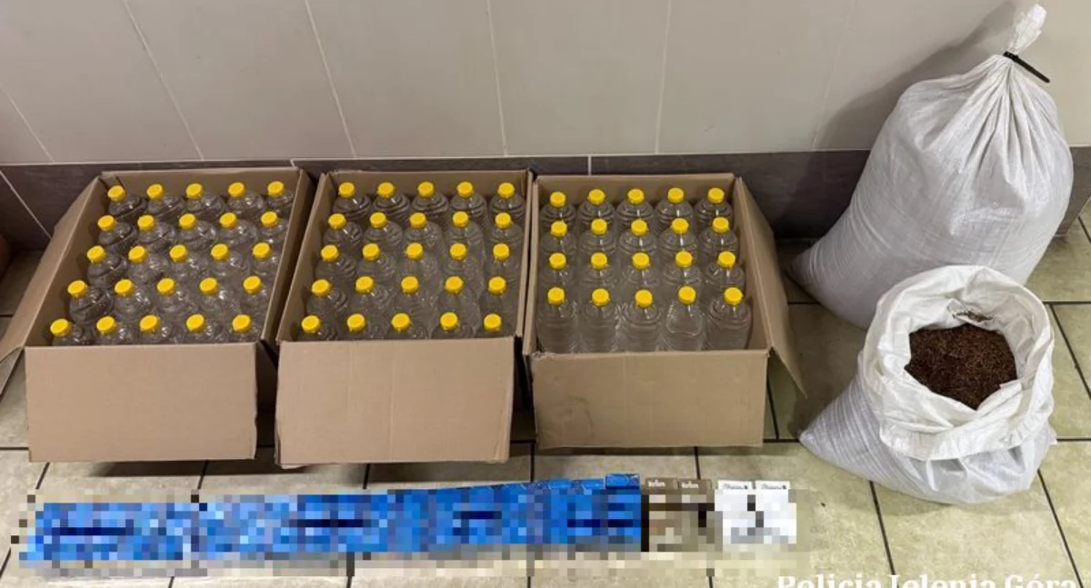 69-latek odpowie za posiadanie tytoniu i alkoholu bez akcyzy
