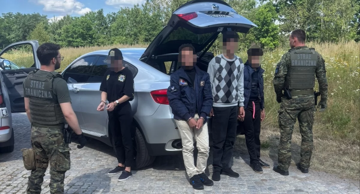 Udaremniony przemyt migrantów z Litwy