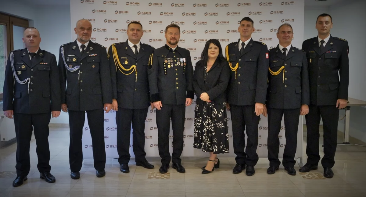 Jednostka Ratownictwa KGHM na rzecz bezpieczeństwa mieszkańców powiatu głogowskiego