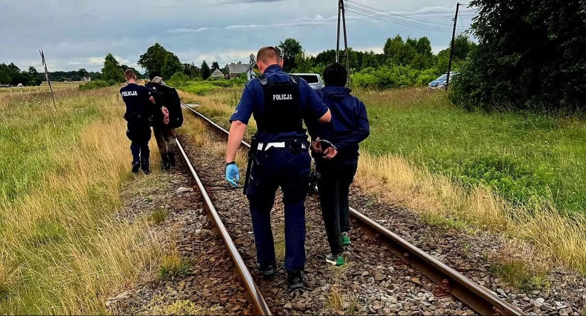 Ukrainiec skazany za próbę przerzutu migrantów przez granicę